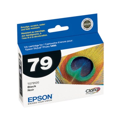 Genuine Epson High Capacity Black Inkjet Cartridge compatible with the Epson (Epson79) T079120