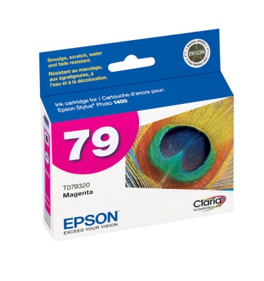 Genuine Epson High Capacity Magenta Inkjet Cartridge compatible with the Epson (Epson79) T079320