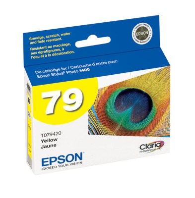 Genuine Epson High Capacity Cyan Inkjet Cartridge compatible with the Epson (Epson79) T079420