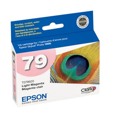 Genuine Epson High Capacity Light Magenta Inkjet Cartridge compatible with the Epson (Epson79) T079620