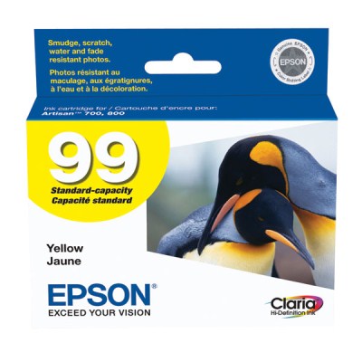Genuine Epson Cyan Inkjet Cartridge compatible with the Epson (Epson99) T099220