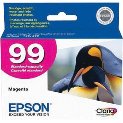 Genuine Epson Magenta Inkjet Cartridge compatible with the Epson (Epson99) T099320